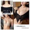 519 Conjunto de Lingerie Slimming, Com Sensação de Pele, Sem Marcas, Macia, Push-Up Estéreo, Bojo Cheio, Sutiã Ajustável para Mulheres que Retraem os Seios