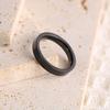 Anillo de Pareja Simple Japonés y Coreano Anillo de Cola para Hombre y Mujer Color Acero Dorado Negro Anillo Gone SA474