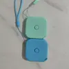 Mini Trena, Trena Quadrada Portátil Multifuncional para Medir Medidas Corporais, Busto, Cintura, Régua Flexível para Medir Roupas, Atacado