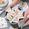Bolsa de Embalaje Crujiente de Copo de Nieve Bolsa Selladora de Galletas de Dibujos Animados Pequeña Independiente Simple Caramelo Leche Dátil Galleta Bolsa para Hornear Alimentos
