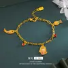 Pulsera de sirena de arena de Vietnam tendencia nacional china de alta gama color esmalte artesanía pulsera joyería al por mayor