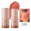 Hellokiss Barra Iluminadora y de Contorno, Rubor de Contorno Facial Tridimensional, Barra de Maquillaje Multifuncional, Artículo Caliente Tk