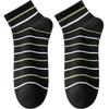 Calcetines para Hombre, Calcetines de Verano Modernos, Calcetines de Rayas con Letras, Calcetines Bordados para Correr, Calcetines Deportivos para Fitness, Calcetines Finos de Verano para Hombre