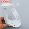 Parche Adhesivo para Estante de Baño, Estructura de Producto de Plástico con Adhesivo Sin Costuras, Diseño de Doble Gancho, Seguro y con Capacidad de Carga, Duradero y No Se Caerá