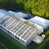 Gran Invernadero de Almacenamiento de Fábrica Almacén Temporal de Almacenamiento Toldo de Aleación de Aluminio Evento al Aire Libre Exposición Tienda Parasol