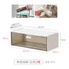 Estante de Almacenamiento con Espejo Caja de Almacenamiento de Acrílico para Cosméticos Espejo de Baño Tocador Estante de Almacenamiento para Lápiz Labial
