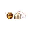 Colgante de Campanilla de Viento Navidad Campana Pequeña de Cobre Tienda Timbre Pequeño Llavero de Bolsa Colgante Festivo Decoración Colgante