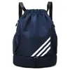 Separador de Seco e Molhado Vigas Bolsa de Basquete Pano Oxford Grande Capacidade Mochila Esportiva Bolsa de Futebol Bolsa de Natação Logo Imprimível