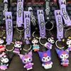 Llavero de Silicona Mickey y Gato Kt Transfronterizo Muñeco de Pareja de Dibujos Animados Colgante de Oso Decoración de Bolsa Regalo Promocional