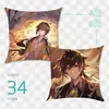 Almohada Cuadrada de Anime Genshin Impact Una Pieza Dropshipping