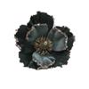Nova camada dupla flor de natal lantejoulas flor decorações de natal sala de estar quarto decoração de casamento atacado simulação lantejoulas flor