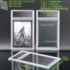 Caja para tarjetas de juego, caja de graduación de tarjetas totalmente transparente, caja de exhibición de tarjetas estrella, funda protectora de plástico duro para tarjetas Pokemon