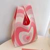 Bolsa de Punto, Bolsa de Regalo de Cumpleaños, Bolsa de Regalo de Corazón, Regalo de Nicho de Alta Gama, Recuerdo, Bolso de Mano para Regalo de Evento Feliz