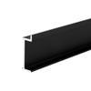 Rodapié Integrado de Aleación de Aluminio 2cm 3/4/5/6/8cm Ranurado en Pared Empotrado Oculto
