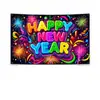 Entrega Direta de Fábrica Nova Decoração de Fundo para Festa de Véspera de Ano Novo 2026 Tapeçaria Banner Interno Pano de Fundo Pano de Pendurar