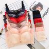 Yakang Suave Nuevo Estilo Ropa Interior Pecho Pequeño Sujetador Sexy Grueso Opcional Pequeño Fresco Sujetador Superior Sujetador Cómodo para Mujer