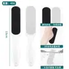 Lixa de pé de aço inoxidável para atacado, moedor de pé dupla face para remover calos de pele morta, raspador de pé, placa de pé, moagem de sola, pele do pé, ferramentas de pedicure