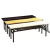 Mesa plegable sencilla, mesa de entrenamiento, rectangular, portátil, para exteriores, mesa de estudio, mesa de conferencia larga, mesa de comedor plegable