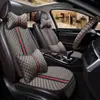 Alfombrillas de Cuatro Estaciones para Coche, Universales para Todas las Estaciones, Juego de Tres Piezas de Verano, Lino Simple Sin Correas, Cubreasientos de Cinco Plazas, Siete Plazas, Alfombrillas Cuadradas para Coche