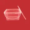 Barril de Embalaje Rectangular para Maleta Sello PP Bolsa Cubo de Agua Fruta Seca Salsa Juguete para Niños Barril de Almacenamiento Transparente