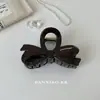 Pin de Moño Simple Estilo Coreano para Mujer 2025 Nuevo Estilo Pin de Tiburón en la Parte Posterior de la Cabeza, Pinza para el Cabello Elegante y Versátil de Moda Accesorios para el Cabello