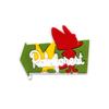 Nuevos Lindo Zootopia Serie Zapatos Croc Hebillas de Flores para Zapatos Sandalias Personalizadas Pantuflas Accesorios Adornos DIY
