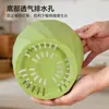 Maceta de plástico simple con patrón de sarga, resina gruesa y duradera, resistente a la cerámica, estilo nórdico, para plantas verdes y suculentas, maceta de exterior al por mayor