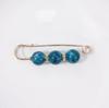 Broche Decorativo Europeo y Americano, Pin Grande de Metal con Cuentas para Ceñir la Cintura, Cintura de Perlas, Joyería Pequeña, Ropa, Accesorios para Suéter para Mujer