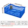 Venta al por mayor de fábrica Venta al por mayor desechable cesta de plástico azul para uvas marco de plástico para uvas cesta de frutas