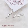 Ins Aleación Delfín Mariposa Dulce Viento Fresco Colgante DIY Joyería Hecha a Mano Pulsera Collar Pendientes Accesorios de Colgante Material