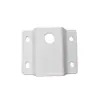 Placa de cubierta trasera abrazadera de brazo para farola solar con tornillos pieza de abrazadera de poste para tubo de lámpara poste de servicio poste de hormigón columna