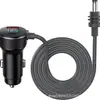 Nuevo Cargador de Coche Digital de Metal Pd30W Aleación de Aluminio Multifunción Fuente de Carga Súper Rápida de 100W Universal