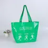 Bolsa Tejida Portátil Transfronteriza Bolsa Tejida de Regalo de PP Gran Capacidad Ecológica Bolsa de Compras para Ropa Bolsa Tejida Recubierta Creativa