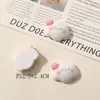 Estilo Ins Suave y Lindo Parche de Gatito y Oso de Dibujos Animados Afelpado Accesorios de Joyería para Consola Central de Funda de Teléfono Móvil Hecha a Mano