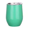Swig12oz Casca de Ovo Copo por dentro e por fora 304 aço inoxidável Térmica a Vácuo copo taça de vinho tinto carro em forma de U Barriga Grande Copo de Ovo
