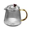 Tetera para Criar Hogar Tetera Estofada con Vidrio Tetera Hirviendo Separación de Agua de Té Resistente Alta Temperatura Juego de Taza de Té de Oficina