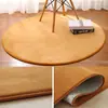Alfombra Sencilla de Color Sólido de Terciopelo Coral para Uso Doméstico, Alfombra Suave y Cómoda para Dormitorio, Mesita de Noche, Sala de Estar y Cobertura Completa de la Habitación