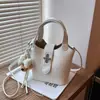 Bolsa Saco Tendência e Única 2026 Novo Modelo de Bolsa, Bolsa de Palha, Fashion e Personalizada para o Trabalho e Trajeto, Bolsa Transversal