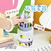 Porta-Canetas Kaleidoscópio Personalizado Caixa de Armazenamento Criativa para Mesa Estudante Grande Capacidade Armazenamento Removível Ins Porta-Canetas de Alto Valor