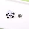 Broche original de aleación con diseño de dibujos animados, con forma de caballo con púas, hebilla de mariposa, pequeño animal, fruta, panda, decoración de ropa, insignia