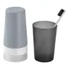 Taza Simple para Enjuague Bucal de Casa Taza para Cepillo de Dientes de Plástico para Lavar Taza de Dientes Estilo Mate para Pareja Taza para Cepillo de Dientes Taza para Enjuague Bucal