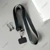 Cordão de Celular de Cor Sólida Universal, Alça Larga Longa para Uso Externo Anti-Perda, Alça Simples para Pescoço, Corrente de Celular Ajustável