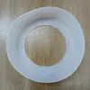 Nova bainha de fundo de panela tipo impressão isolamento panela manga de silicone 11,5/13/16cm manga de borracha anti-desgaste panela redonda de silicone