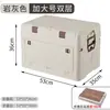 Caja de almacenamiento para camping al aire libre Xingyou, baúl plegable para picnic, caja organizadora, caja de almacenamiento con tapa de madera para coche, caja de almacenamiento