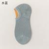 Calcetines de Verano para Hombre, Delgados, Color Sólido, Malla, Cortos, Invisibles, Silicona Antideslizante, Antiolor, Algodón de Gasa, Tipo Barco