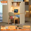 Mesa Dupla para Computador, Mesa Móvel que Pode Ser Colocada Sobre a Cama, Conjunto Imersivo de Mesa e Cadeira para Estudo