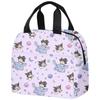 Transfronterizo Nuevo Producto Dibujos Animados Sanrio Melody Perro de Orejas Grandes Perro Canela Kuromi Estudiante Oficinista Sustituto de Comida Tarde