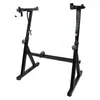 Soporte Electrónico Plegable en Z para Teclado, Soporte Resistente para Teclado de Piano con Ruedas, Universal y Ajustable para Teclados de 54 Teclas, 61 Teclas, 88 Teclas