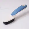 Escova de Sapato de Cerdas Macias, Escova de Roupa Multifuncional com Cabo Longo, Escova de Lavanderia, Escova Nano Doméstica, Ferramenta de Limpeza de Sapatos para Dormitório Estudantil