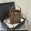 Moda Pequena Fresca Outono Bolsa Feminina 2024 Novo Nicho Na Moda Popular Portátil Bolsa Crossbody Balde